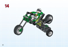 LEGO 8255 instructions page 20 – build guide