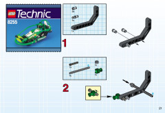 LEGO 8255 instructions page 21 – build guide