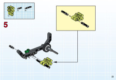LEGO 8255 instructions page 23 – build guide