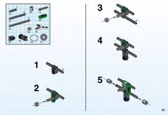 LEGO 8255 instructions page 25 – build guide
