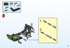 LEGO 8255 instructions page 27 – build guide
