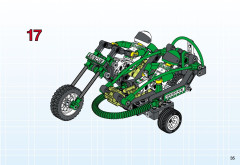 LEGO 8255 instructions page 35 – build guide