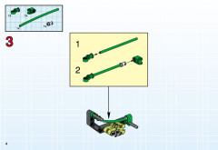 LEGO 8255 instructions page 4 – build guide