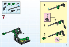 LEGO 8255 instructions page 7 – build guide