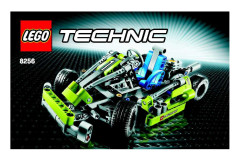 LEGO 8256 instructions page 1 – build guide