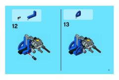 LEGO 8256 instructions page 11 – build guide