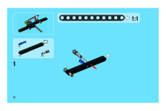 LEGO 8256 instructions page 12 – build guide