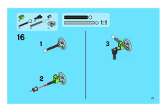 LEGO 8256 instructions page 21 – build guide