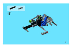LEGO 8256 instructions page 23 – build guide