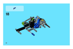 LEGO 8256 instructions page 24 – build guide
