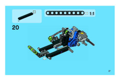 LEGO 8256 instructions page 27 – build guide