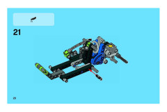 LEGO 8256 instructions page 28 – build guide