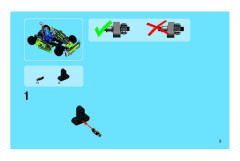 LEGO 8256 instructions page 3 – build guide