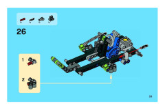 LEGO 8256 instructions page 33 – build guide