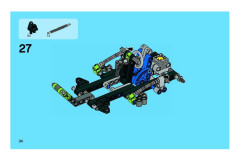 LEGO 8256 instructions page 34 – build guide