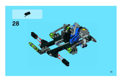LEGO 8256 instructions page 35 – build guide