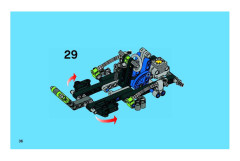 LEGO 8256 instructions page 36 – build guide
