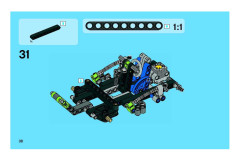 LEGO 8256 instructions page 38 – build guide