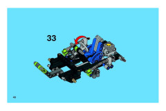 LEGO 8256 instructions page 40 – build guide