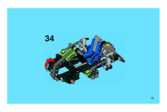 LEGO 8256 instructions page 41 – build guide