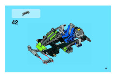 LEGO 8256 instructions page 49 – build guide