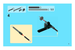 LEGO 8256 instructions page 5 – build guide