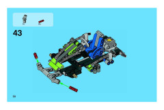 LEGO 8256 instructions page 50 – build guide
