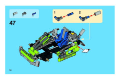 LEGO 8256 instructions page 54 – build guide