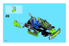 LEGO 8256 instructions page 56 – build guide