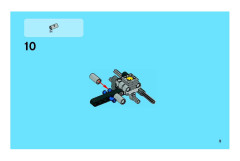 LEGO 8256 instructions page 9 – build guide