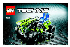 LEGO 8256 instructions page 1 – build guide