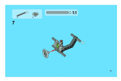 LEGO 8256 instructions page 11 – build guide