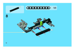 LEGO 8256 instructions page 12 – build guide
