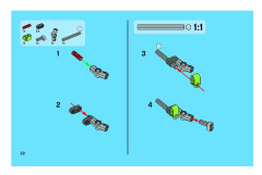 LEGO 8256 instructions page 22 – build guide