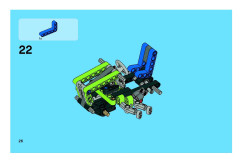 LEGO 8256 instructions page 26 – build guide