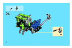 LEGO 8256 instructions page 28 – build guide