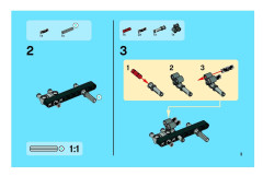 LEGO 8256 instructions page 3 – build guide