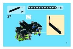 LEGO 8256 instructions page 31 – build guide