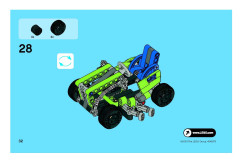 LEGO 8256 instructions page 32 – build guide