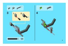 LEGO 8256 instructions page 9 – build guide