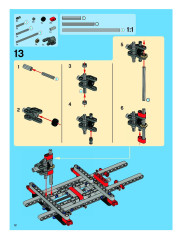 LEGO 8258 instructions page 12 – build guide