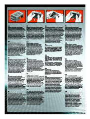 LEGO 8258 instructions page 2 – build guide