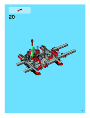 LEGO 8258 instructions page 21 – build guide