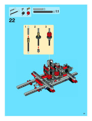 LEGO 8258 instructions page 25 – build guide