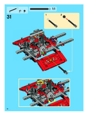 LEGO 8258 instructions page 36 – build guide