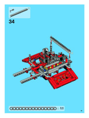 LEGO 8258 instructions page 39 – build guide
