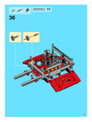 LEGO 8258 instructions page 41 – build guide