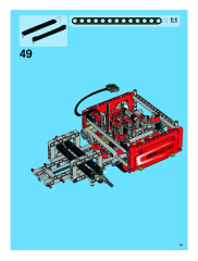 LEGO 8258 instructions page 53 – build guide