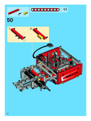 LEGO 8258 instructions page 54 – build guide