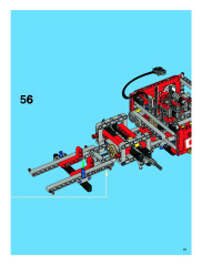 LEGO 8258 instructions page 61 – build guide